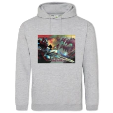 Hoodie with Print Transformers Art Edition - 2XL grey