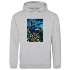 Hoodie with Print Transformers Main Characters - 2XL grey