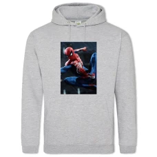 Hoodie with Print Marvel Spider Man Hero Print 2 - 2XL grey