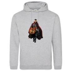 Hoodie with Print Marvel Doctor Strange Print - 2XL grey