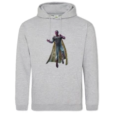 Hoodie with Print Marvel Vision - 2XL grey
