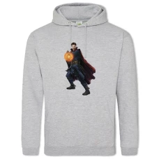 Hoodie with Print Marvel Dr Strange - 2XL grey