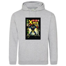 Hoodie with Print X-Men Print - 2XL grey