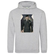 Худі з принтом Люди Ікс Солдат - 2XL сірий