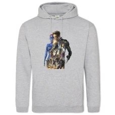Hoodie with Print X-Men Heroes - 2XL grey