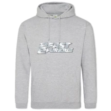 Hoodie with Print The Fast And The Furious Logo - 2XL grey
