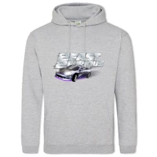 Hoodie with Print The Fast And The Furious Logo Car - 2XL grey