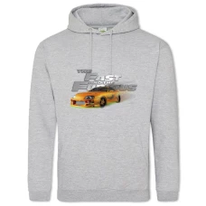 Hoodie with Print The Fast And The Furious Yellow Car - 2XL grey