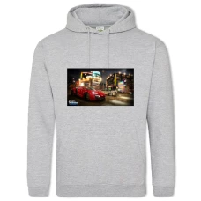 Hoodie with Print The Fast And The Furious Cars Print - 2XL grey