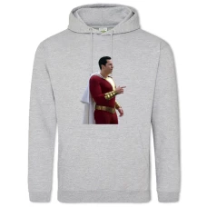 Hoodie with Print Shazam! Hero - 2XL grey