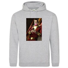 Hoodie with Print Shazam! Hero Print - 2XL grey
