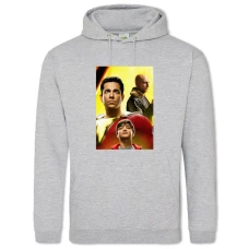 Hoodie with Print Shazam! Main Heroes - 2XL grey