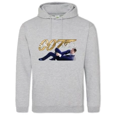 Hoodie with Print James Bond Skyfall Hero - 2XL grey