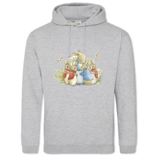 Hoodie with Print Peter Rabbit Heroes - 2XL grey