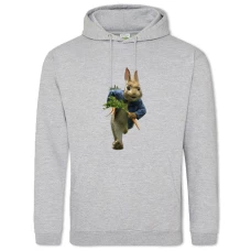 Hoodie with Print Peter Rabbit Hero - 2XL grey