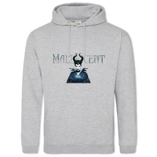 Hoodie with Print Maleficent Hero Print - 2XL grey
