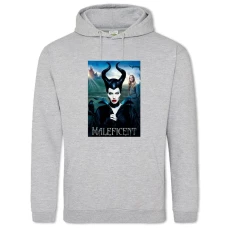 Hoodie with Print Maleficent Main Hero Logo - 2XL grey