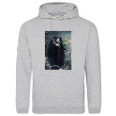Hoodie with Print Maleficent Theme - 2XL grey