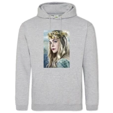 Hoodie with Print Maleficent Avrora Hero - 2XL grey