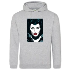 Hoodie with Print Maleficent Art Edition - 2XL grey