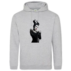 Hoodie with Print Maleficent Beautiful Hero Print - 2XL grey