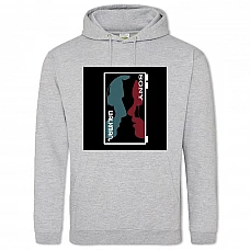 Hoodie with Print 13 Reasons Why Sony Walkman - 2XL grey