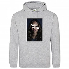 Hoodie with Print 13 Reasons Why Jessica - 2XL grey