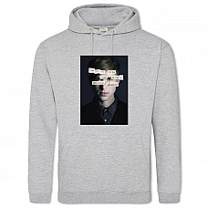 Hoodie with Print 13 Reasons Why Ryan - 2XL grey