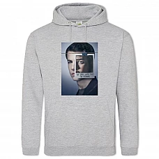 Hoodie with Print 13 Reasons Why Clay Jensen - 2XL grey