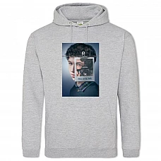 Hoodie with Print 13 Reasons Why Tyler Hero - 2XL grey
