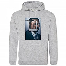 Hoodie with Print 13 Reasons Why Kevin Porter - 2XL grey