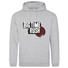 Hoodie with Print Big Time Rush Logo - 2XL grey