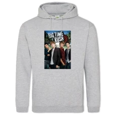 Hoodie with Print Big Time Rush Heroes - 2XL grey