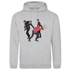 Hoodie with Print Big Time Rush Main Heroes - 2XL grey
