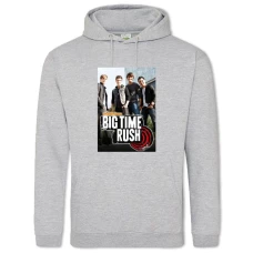 Hoodie with Print Big Time Rush Theme - 2XL grey