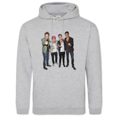 Hoodie with Print Big Time Rush All Main Heroes - 2XL grey