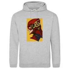 Hoodie with Print Flash Modern Print - 2XL grey