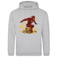Hoodie with Print Flash Strong Hero - 2XL grey