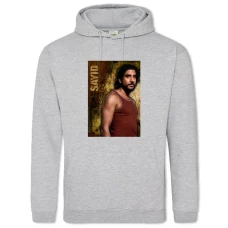 Hoodie with Print Lost Sayid - 2XL grey