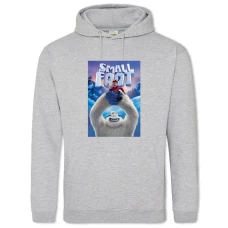 Hoodie with Print Smallfoot Main - 2XL grey