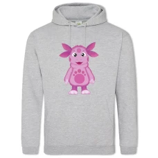 Hoodie with Print Cute Luntik - 2XL grey