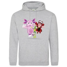 Hoodie with Print Luntik And Friends - 2XL grey