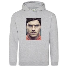 Hoodie with Print Misfits Simon Bellamy - 2XL grey