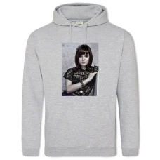 Hoodie with Print Skins Katie - 2XL grey