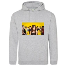 Hoodie with Print Skins Main Heroes Print - 2XL grey