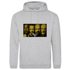 Hoodie with Print Breaking Bad Heroes - 2XL grey