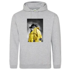 Hoodie with Print Breaking Bad Main Heroes - 2XL grey