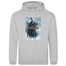 Худи с принтом Гримм Принт - 2XL серый