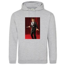 Hoodie with Print Dexter Main Hero Print - 2XL grey