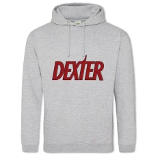 Hoodie with Print Dexter Main Logo - 2XL grey